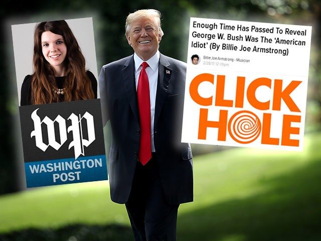 Click to enlarge Washington Post Clickhole Trump