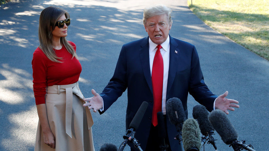 Click to enlarge Donald Melania Trump