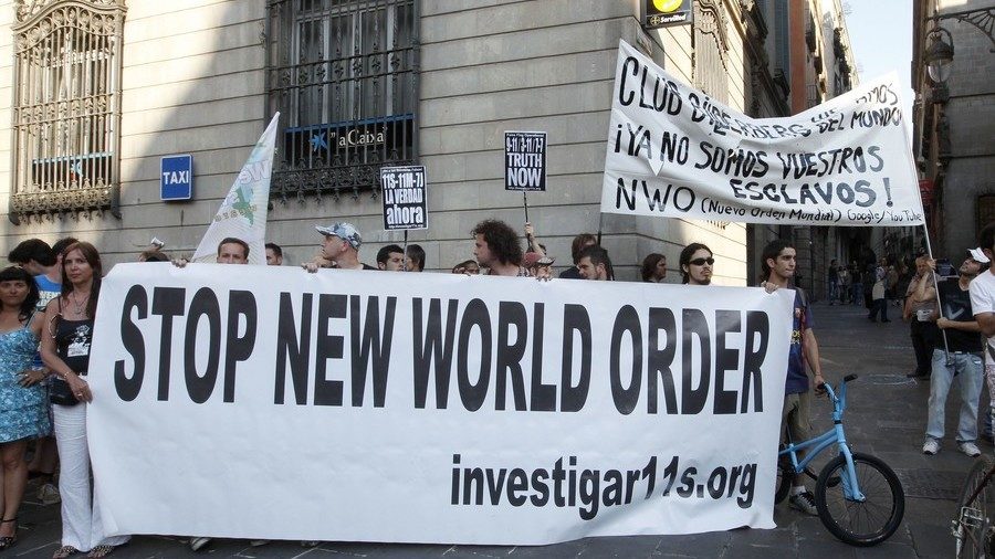 Bilderberg protest Barcelona