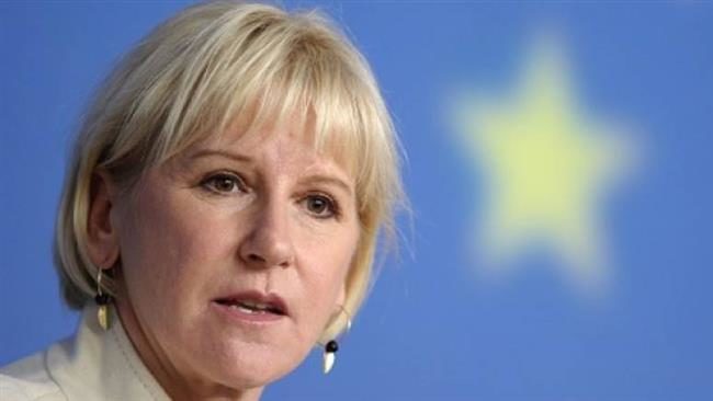 Click to enlarge Swedish Minister of Foreign Affairs Margot Wallström