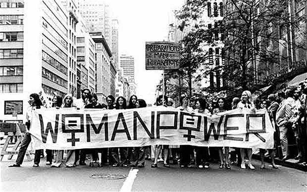 Click to enlarge woman power march