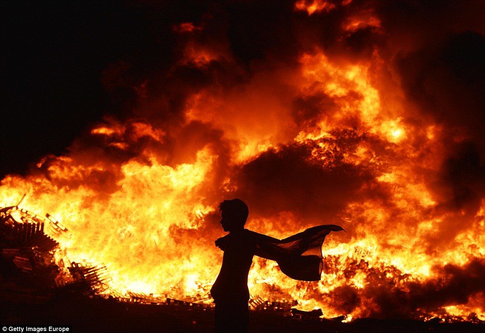 eleventh night bonfire