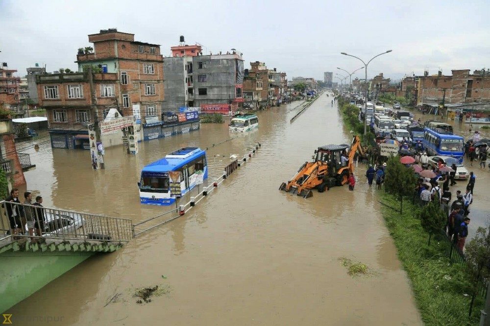 Flood Bhaktapur