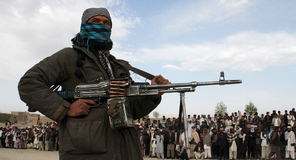 A member of the Taliban insurgent
