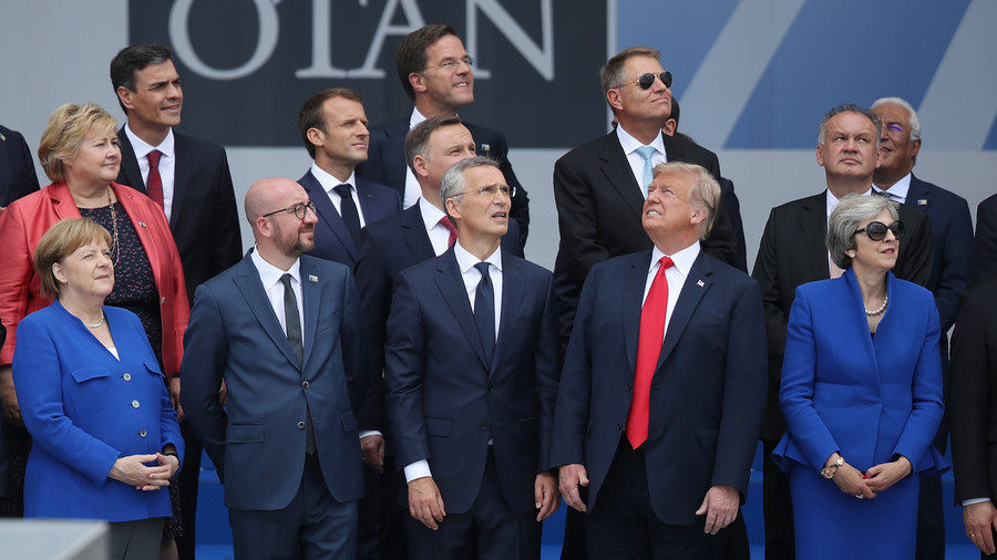 Click to enlarge trump nato photo