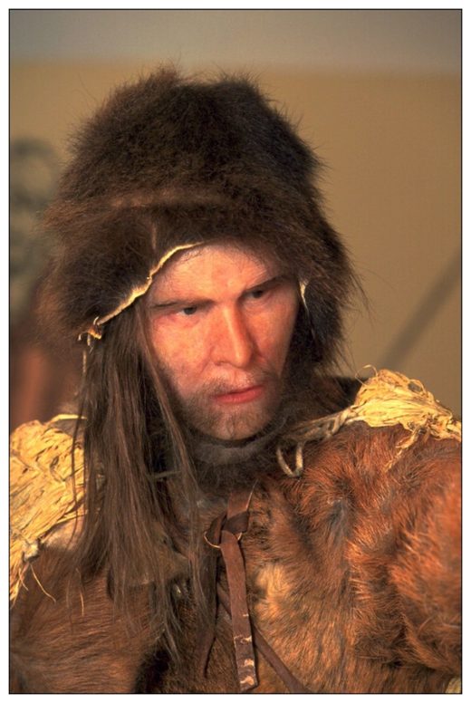 Click to enlarge A reconstruction of Ötzi