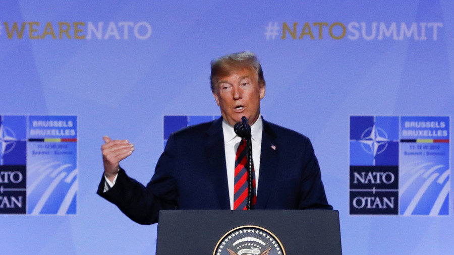 Click to enlarge Trump NATO