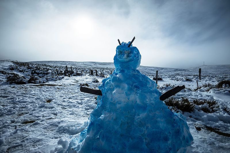 Click to enlarge snow man australia july 2018