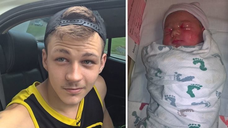 Tyler Buchanan and daughter, Paisley