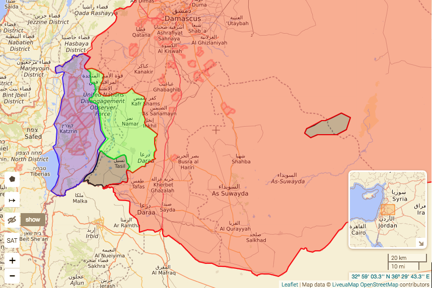 daraa map