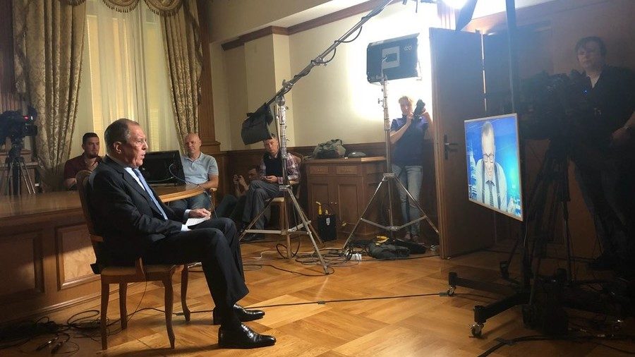 lavrov interview Larry King