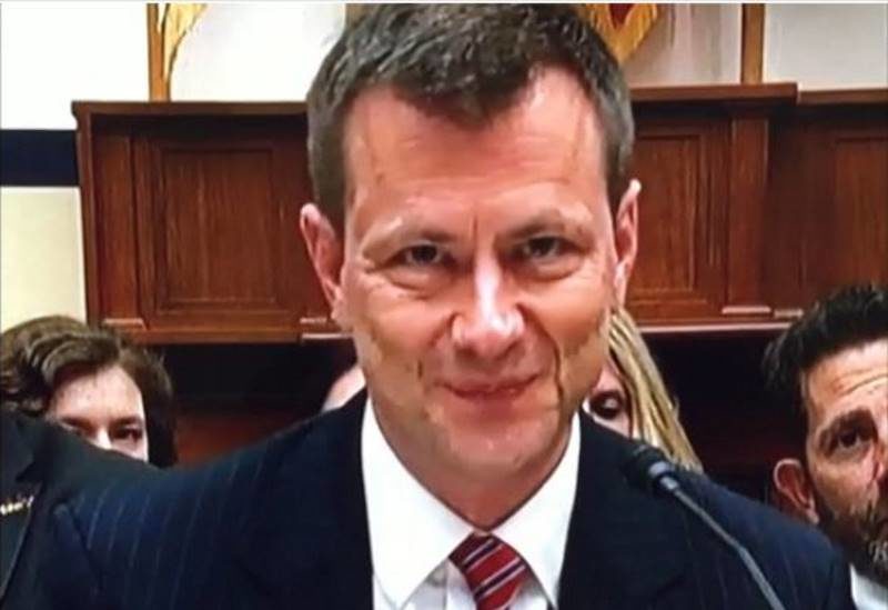 strzok smirk hearing