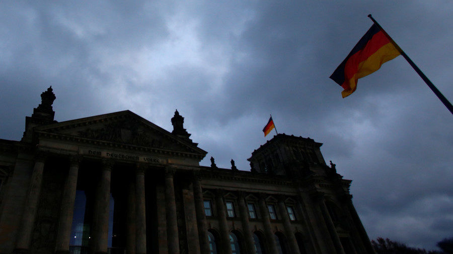 Bundestag building in Berlin