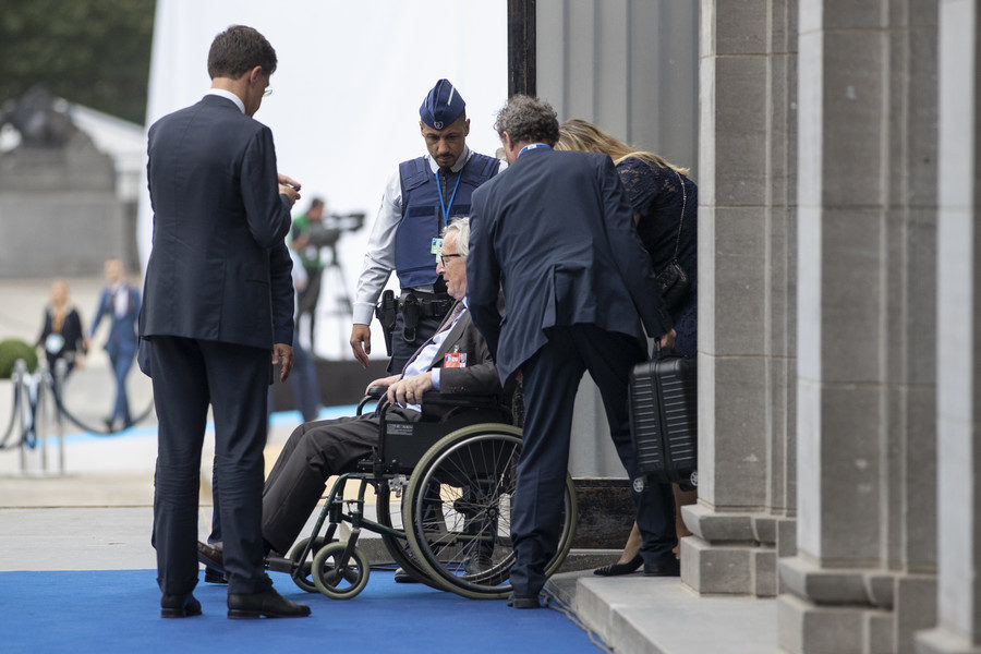 Juncker  wheelchair