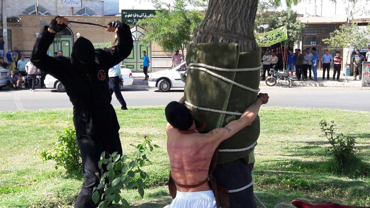 iran flogging