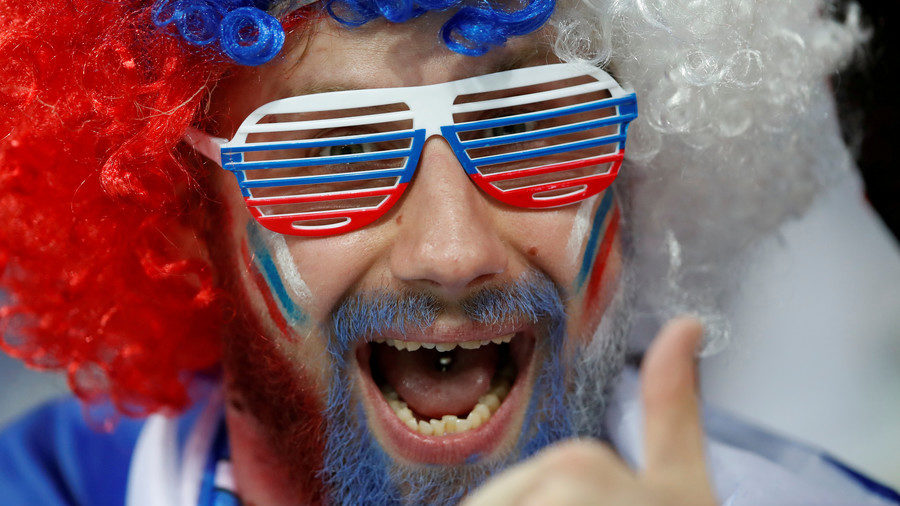Russia fan world cup