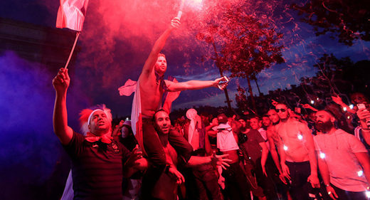 france world cup riot 1