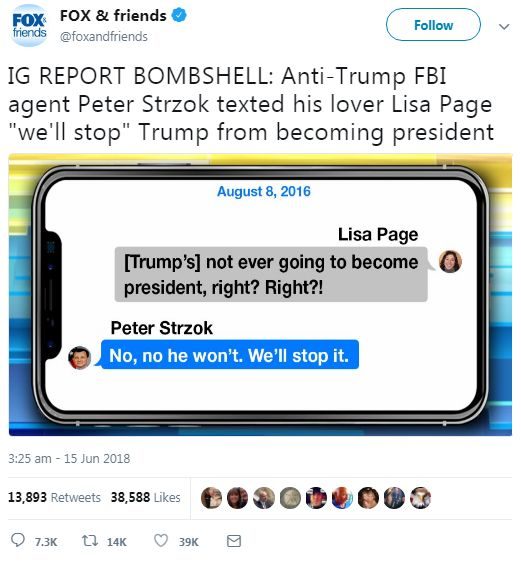 fox tweet