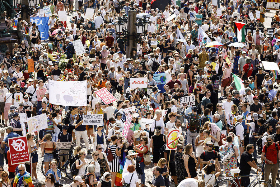 helsinki protest