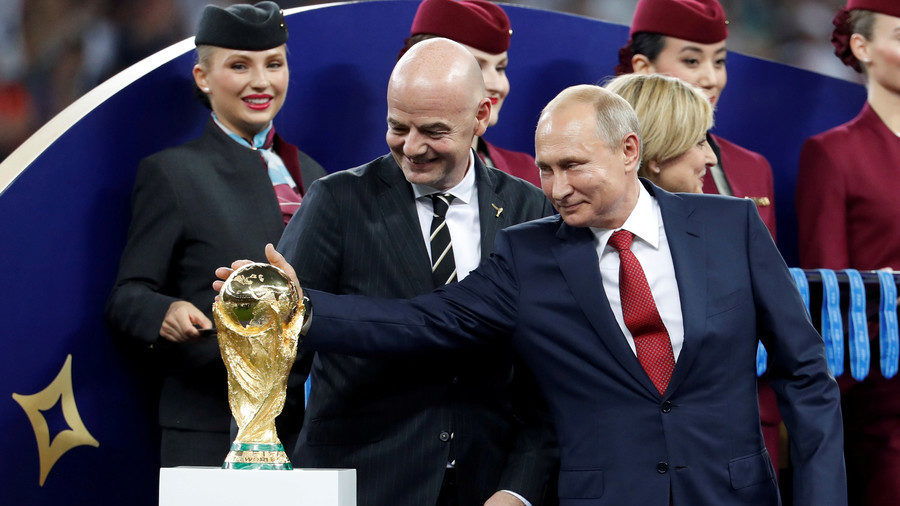 Click to enlarge putin World Cup Trophy