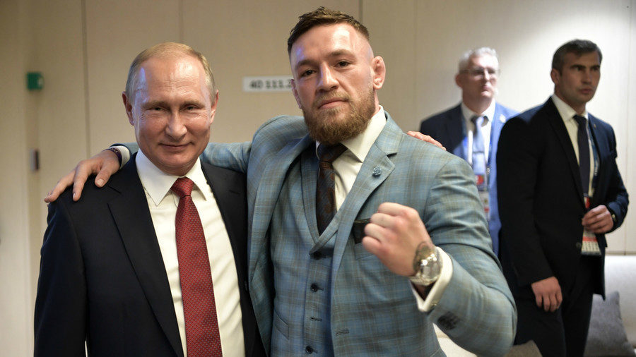 Putin with Conor McGregor