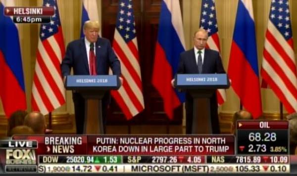 Trump Putin press conference Helsinki