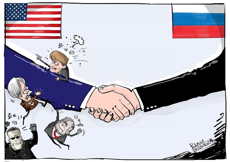 Click to enlarge Cumbre Trump - Putin y Estado Profundo