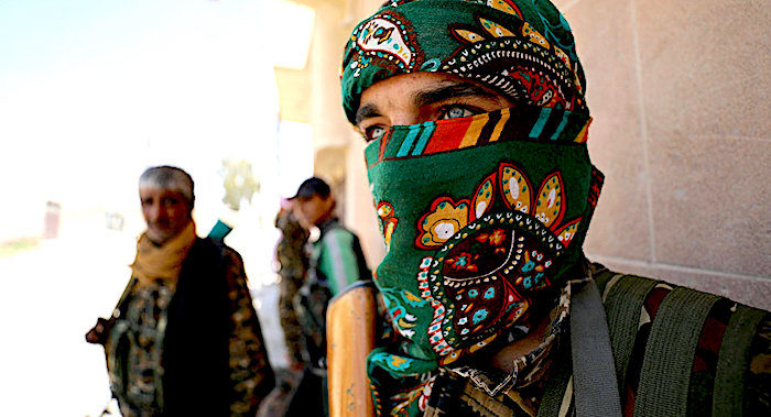 SDF in Raqqa