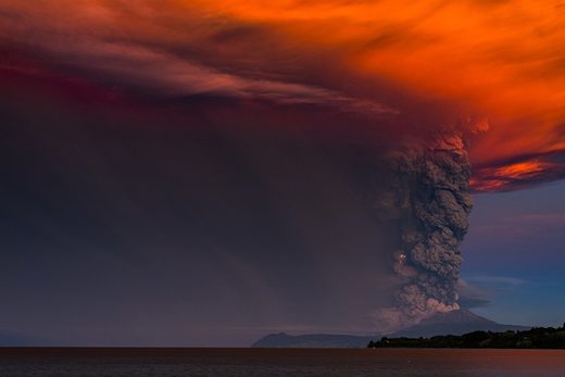 Click to enlarge Chile, volcano