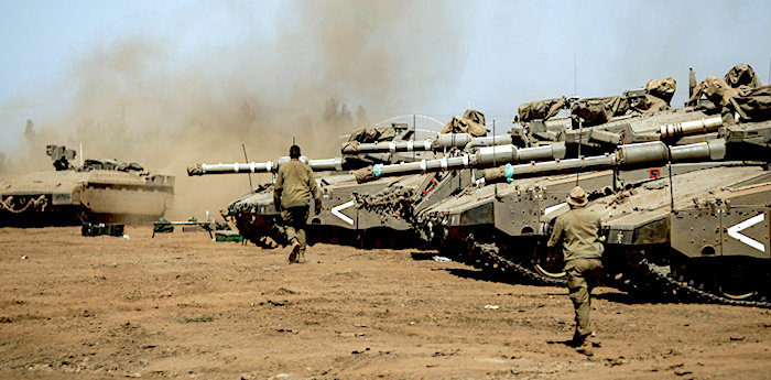 Israeli tanks
