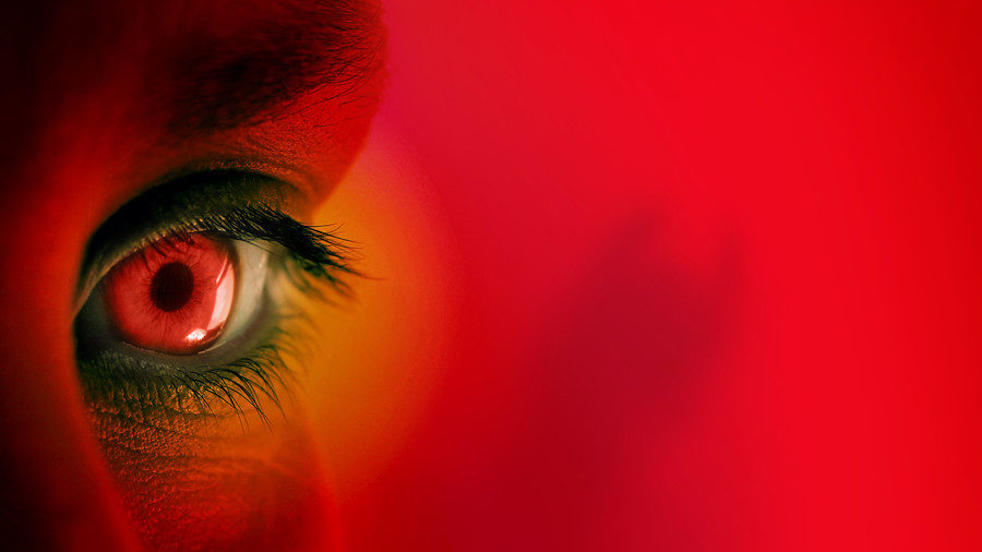 red eye Devil Satan