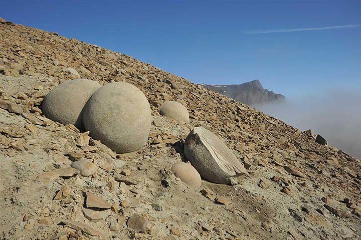siberia's stone spheres
