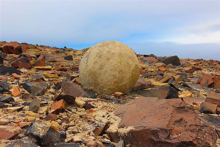 siberia's stone spheres