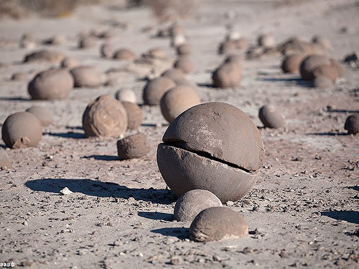 siberia's stone spheres