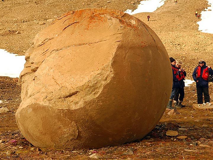 siberia's stone spheres