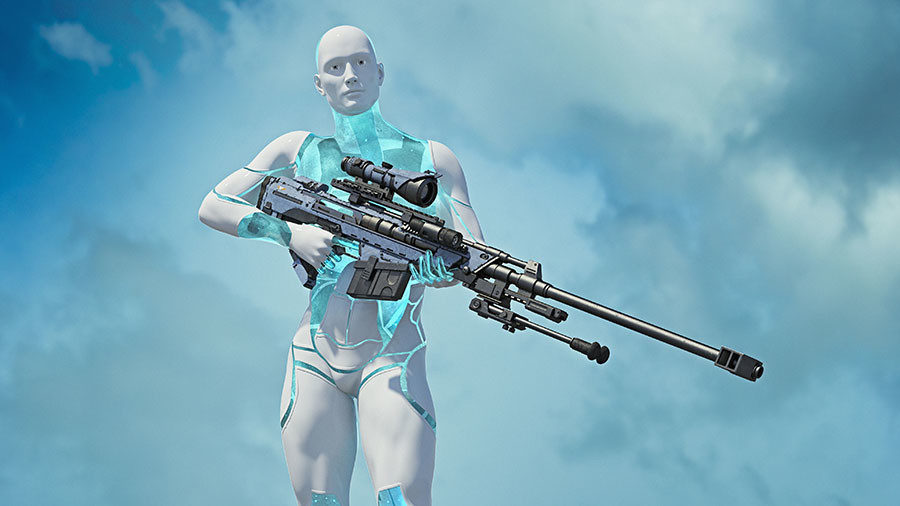 Click to enlarge killer robot