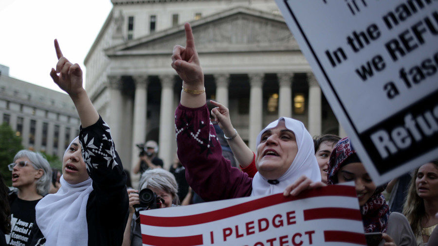 muslim immigration rally