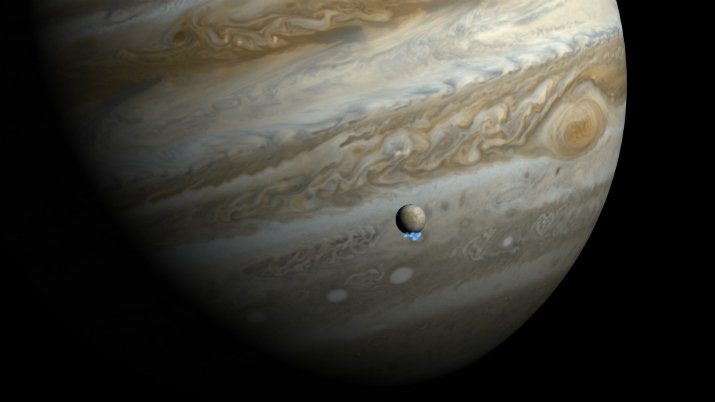 Click to enlarge Jupiter & Moon