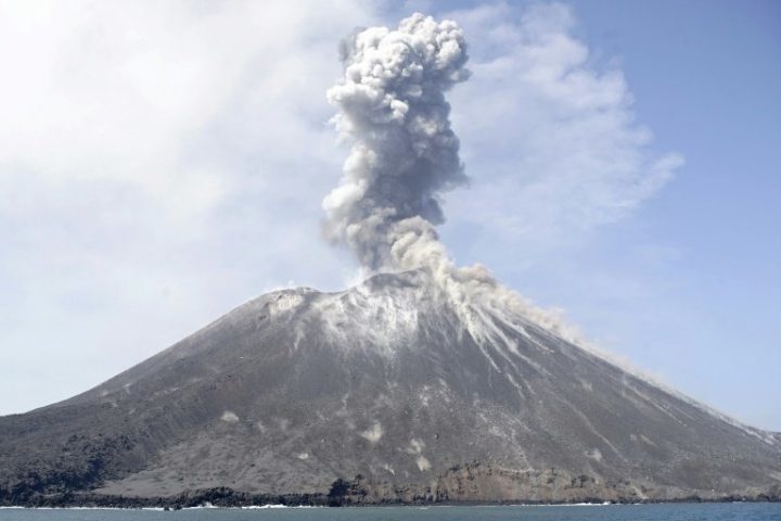 Click to enlarge Anak Krakatau
