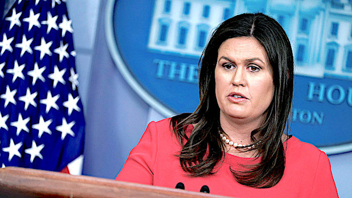 Click to enlarge Sarah H. Sanders