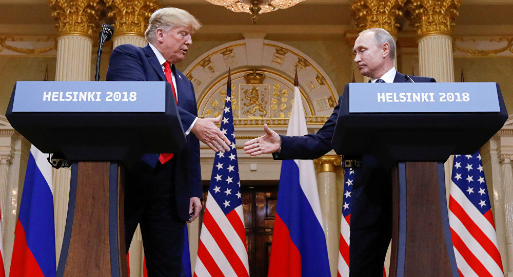 Trump and Putin in Helsinki