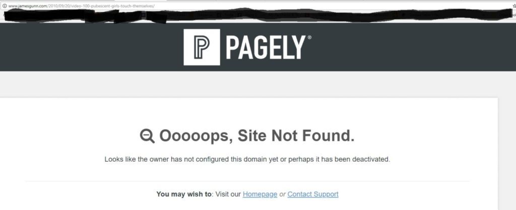 Site not found