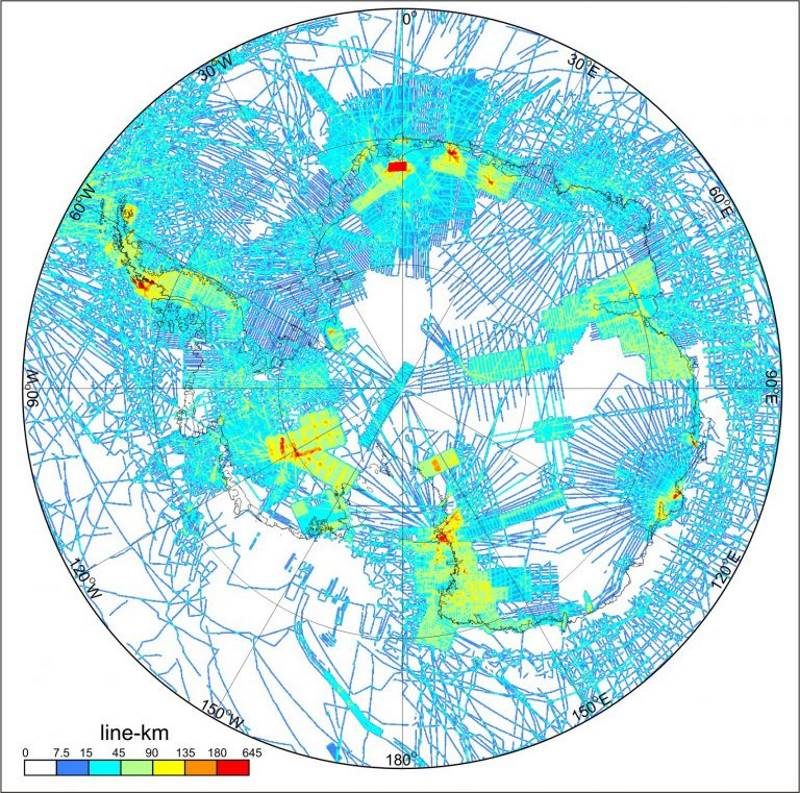 geomagnetic anomalies antarctica