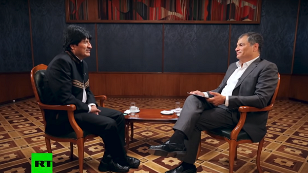 President of Bolivia Evo Morales
