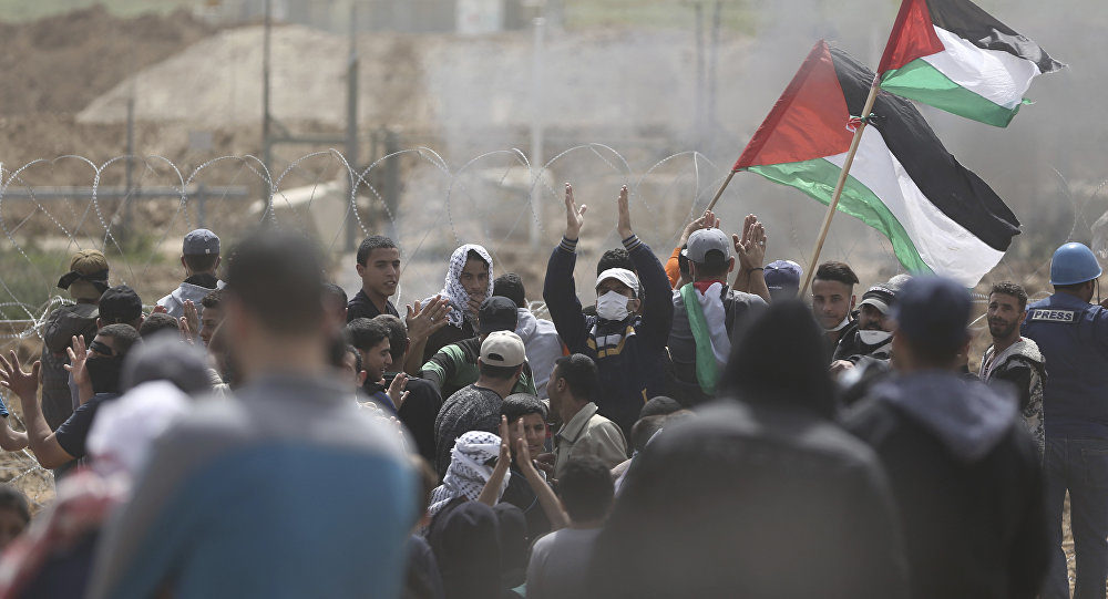 gaza protest