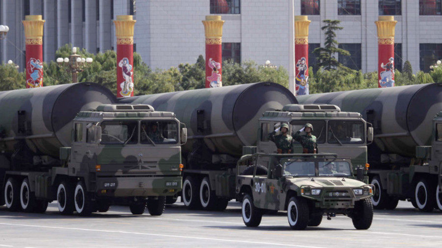 Chinese nuclear-capable missiles