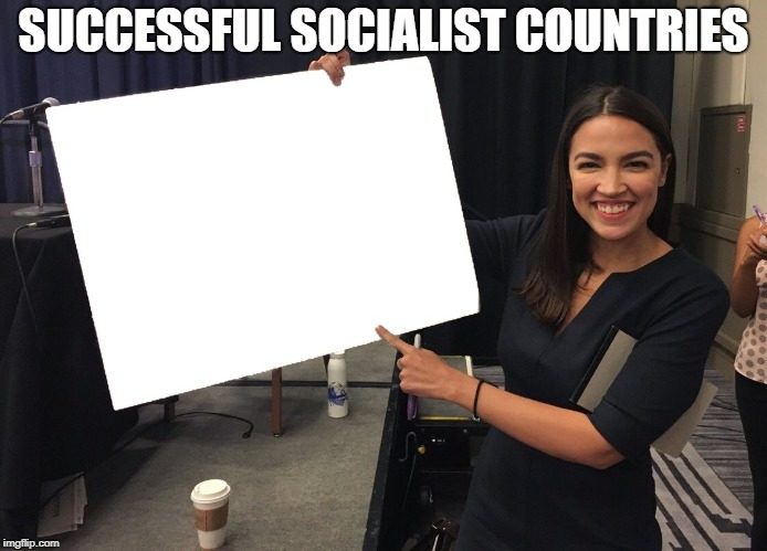 Alexandria Ocasio-Cortez socialism meme