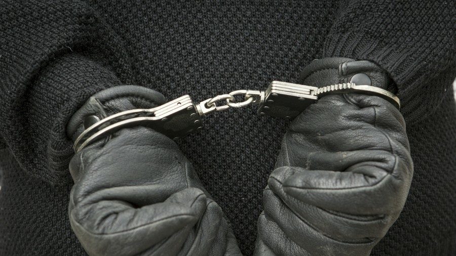 handcuffed