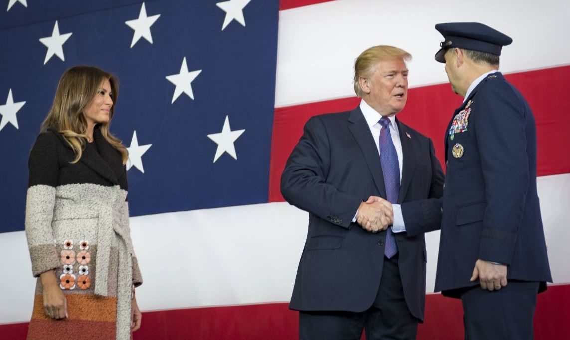 Click to enlarge Trump flag melania