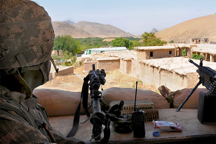 US soldier, US military